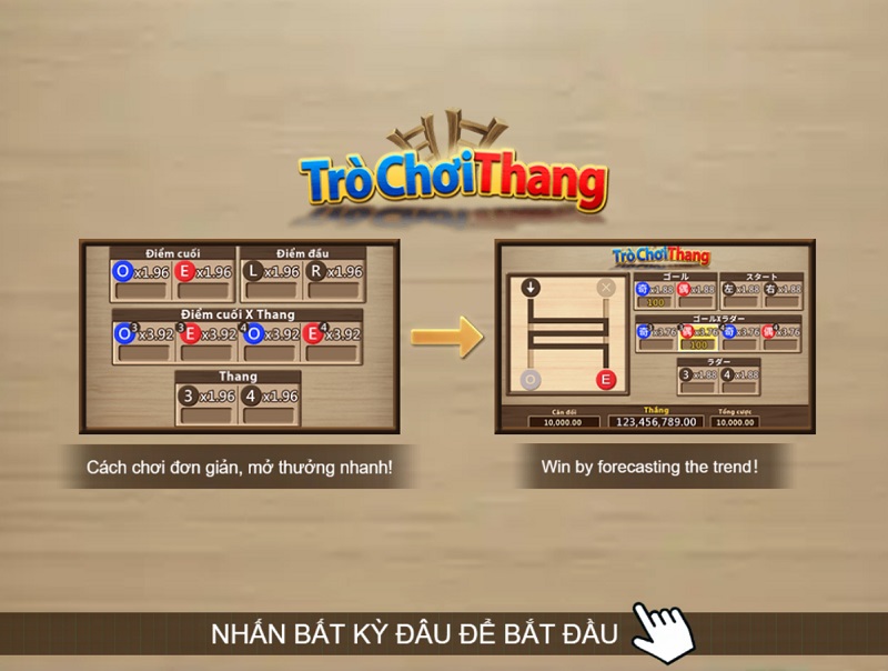 Luật chơi Ladder Game Kubet